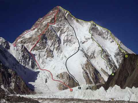 
K2 First Ascent North Ridge Route 1982 - K2 A Challenge To The Sky book
